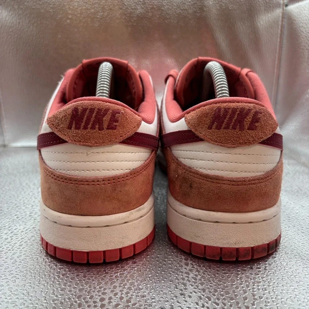 Size‎ 10 Nike Wmns Dunk Low Valentines Day White Red Womens Shoes FQ7056-100